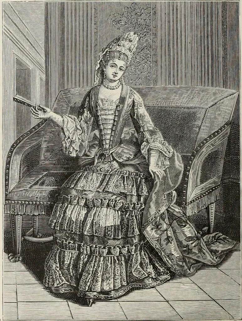 An illustration from XVIIme [i.e. dix-septième] siècle : lettres, sciences et arts, France, 1590-1700, 1882, leaf 645
