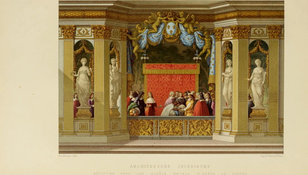 An illustration from XVIIme [i.e. dix-septième] siècle : lettres, sciences et arts, France, 1590-1700, 1882, leaf 646