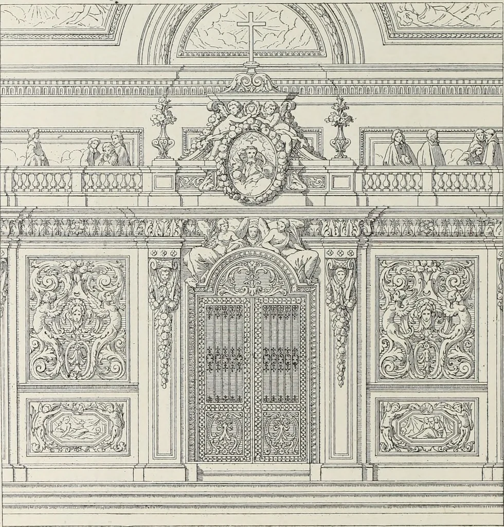 An illustration from XVIIme [i.e. dix-septième] siècle : lettres, sciences et arts, France, 1590-1700, 1882, leaf 651