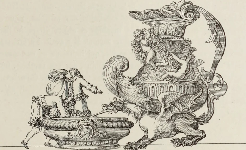 An illustration from XVIIme [i.e. dix-septième] siècle : lettres, sciences et arts, France, 1590-1700, 1882, leaf 652