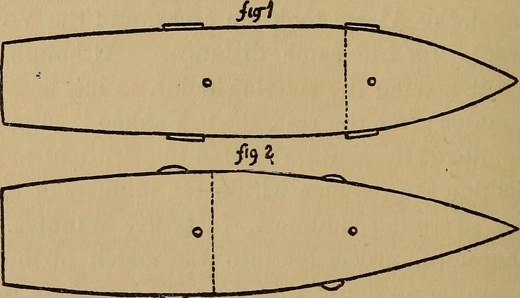 An illustration from A yachtman's scrap book;, 1887, leaf 45