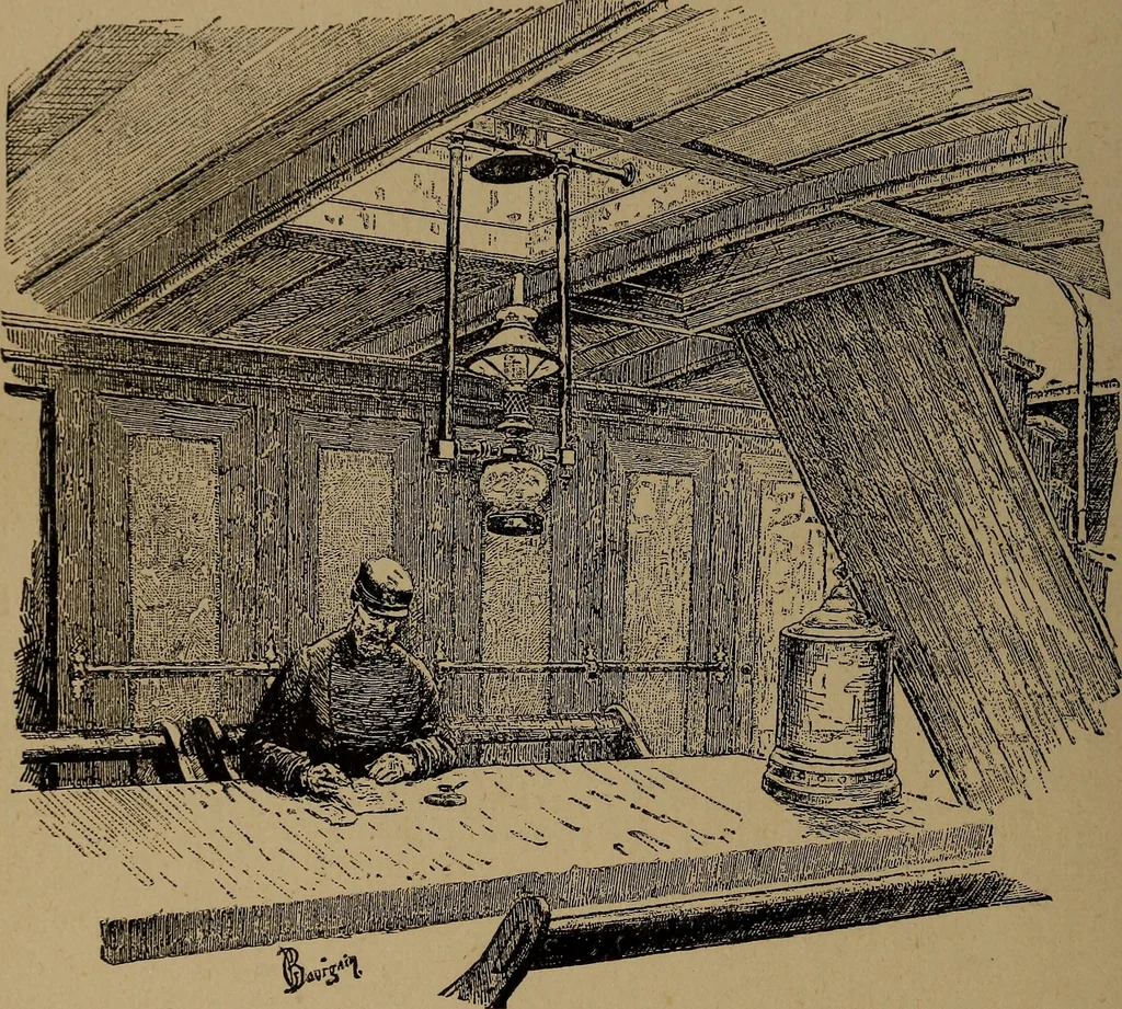 An illustration from Yachts and yachting : with over one hundred and ten illustrations, 1887, leaf 137