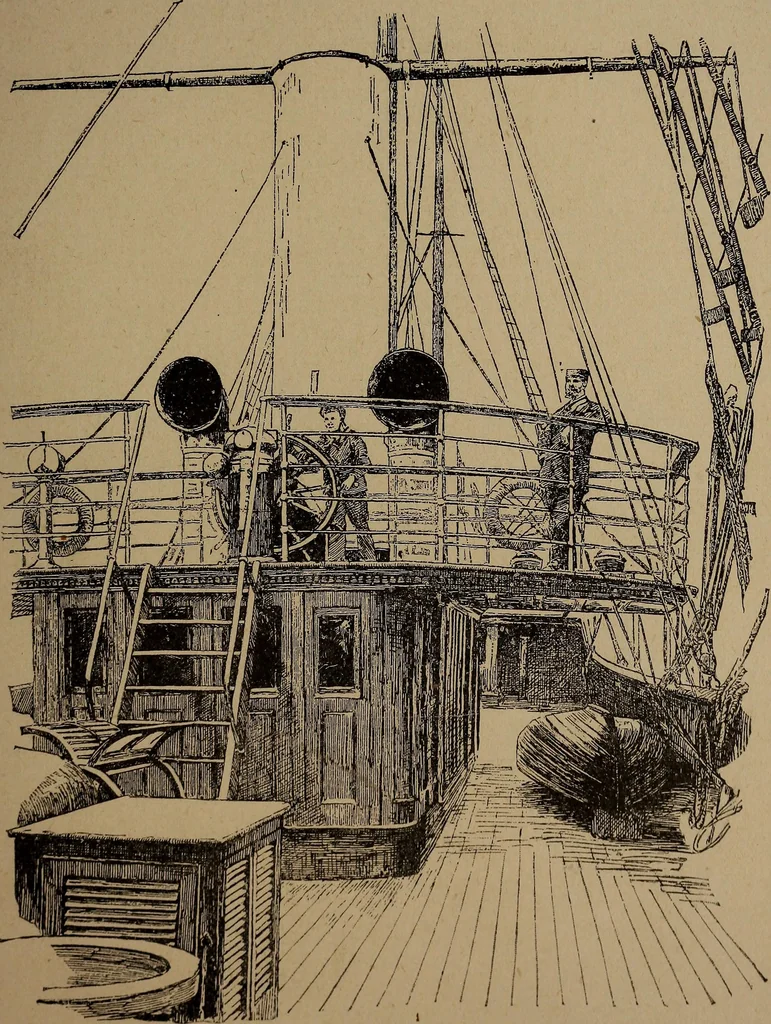 An illustration from Yachts and yachting : with over one hundred and ten illustrations, 1887, leaf 142