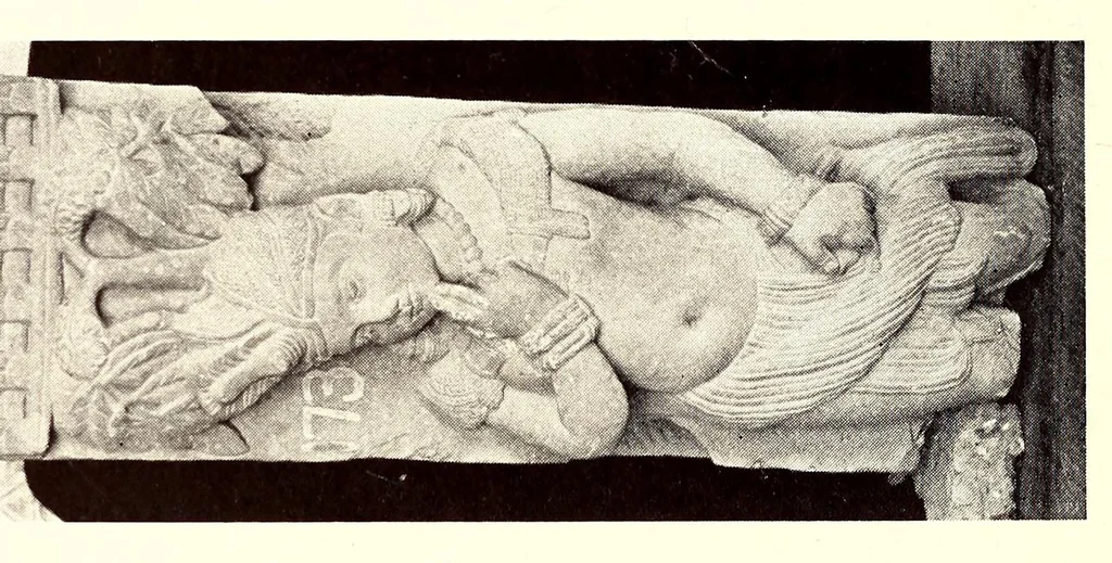 An illustration from Yaksas, 1928, leaf 90