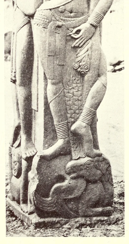 An illustration from Yaksas, 1928, leaf 98
