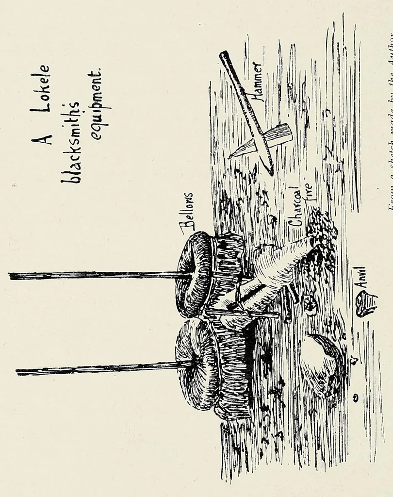 An illustration from Yakusu, the very heart of Africa : being some account of the Protestant mission at Stanley Falls, Upper Congo, 1911, leaf 48