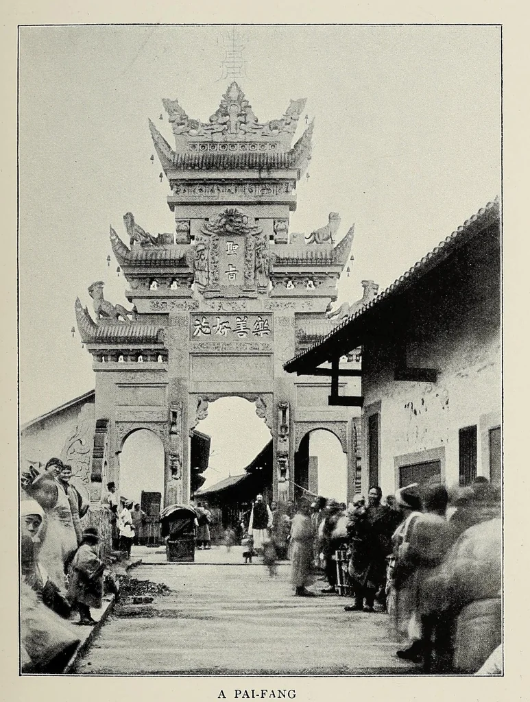 An illustration from The Yangtze valley and beyond : an account of journeys in China, chiefly in the province of Sze Chuan and among the Man-tze of the Somo territory, 1899, leaf 223