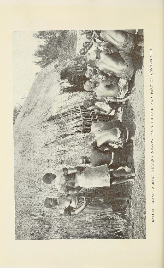 An illustration from A Yankee in pigmy land, 1905, leaf 222