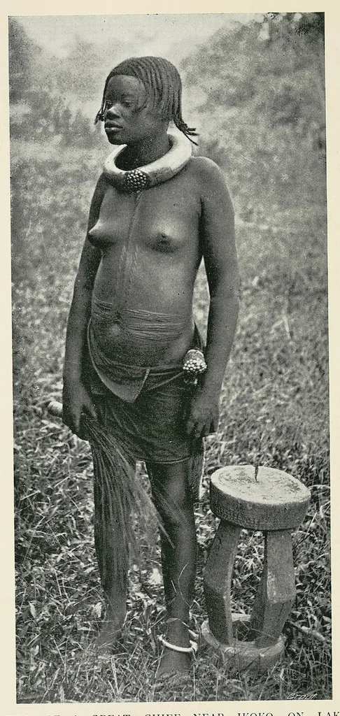An illustration from A Yankee in pigmy land, 1905, leaf 432