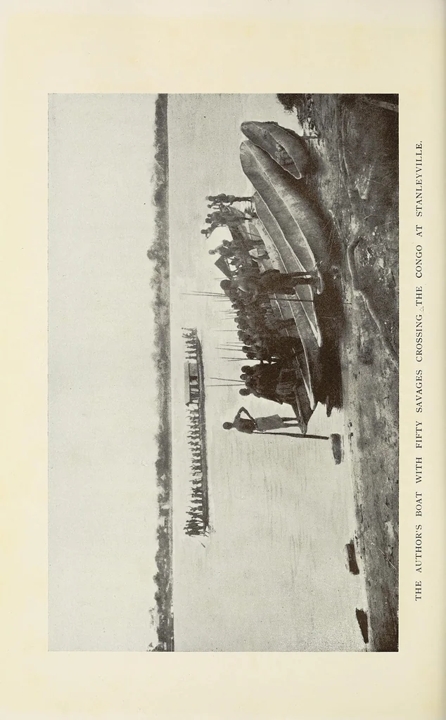 An illustration from A Yankee in pigmy land, 1905, leaf 462