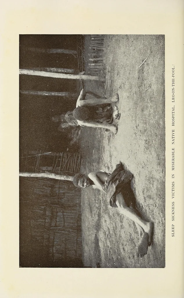 An illustration from A Yankee in pigmy land, 1905, leaf 492