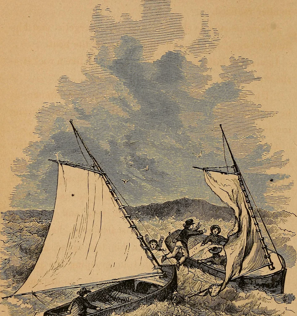 An illustration from The Yankee middy; or, The adventures of a naval officer. : A story of the Great Rebellion., 1871, leaf 29