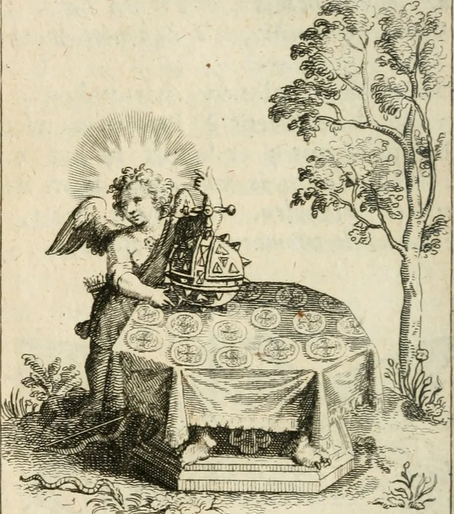 An illustration from Ydelheyd des werelds verciert met zinne-beelden, rym-dighten en zede-leeringen, 1720, leaf 57