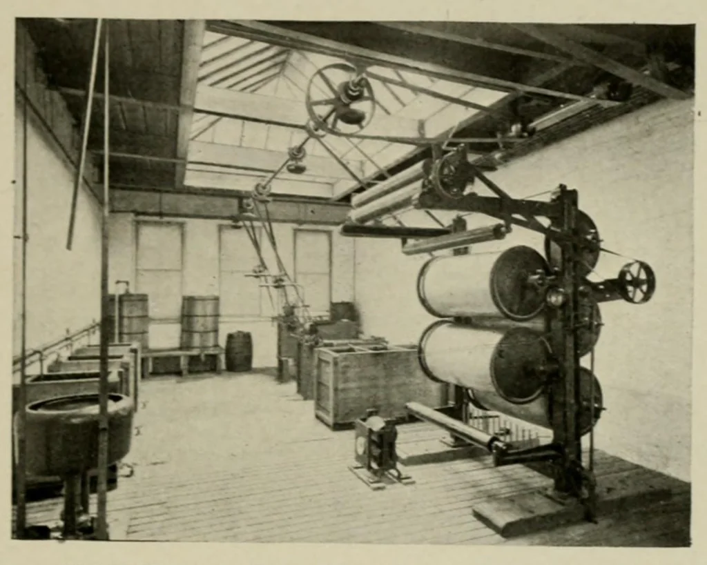 An illustration from The Year-book for colorists and dyers, 1898, leaf 273