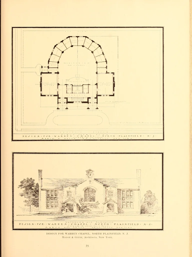 An illustration from Year book of the Brooklyn Chapter of the American Institute of Architects, 1908, leaf 110
