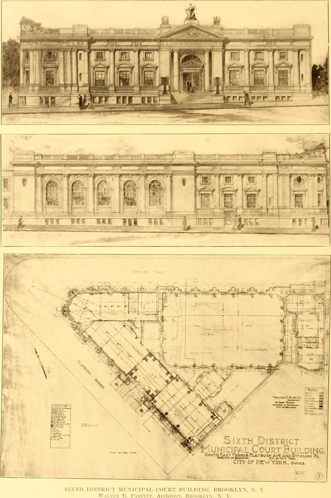 An illustration from Year book of the Brooklyn Chapter of the American Institute of Architects, 1908, leaf 119