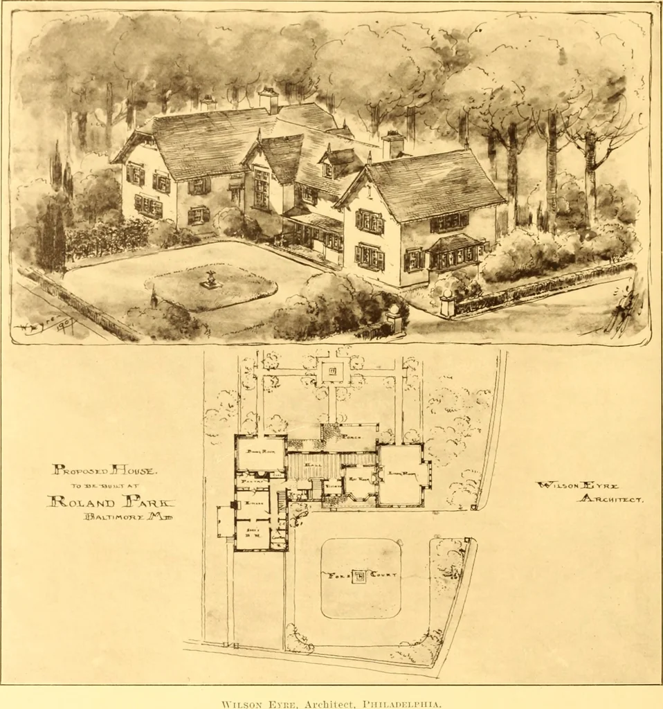 An illustration from Year book of the Brooklyn Chapter of the American Institute of Architects, 1908, leaf 123