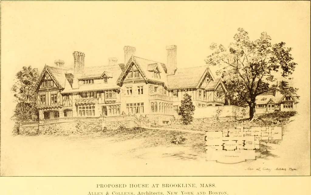 An illustration from Year book of the Brooklyn Chapter of the American Institute of Architects, 1908, leaf 127