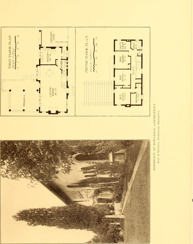 An illustration from Year book of the Brooklyn Chapter of the American Institute of Architects, 1908, leaf 130