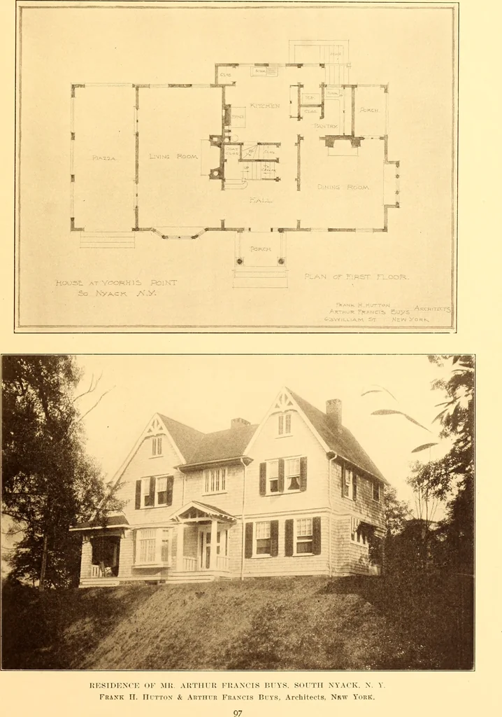 An illustration from Year book of the Brooklyn Chapter of the American Institute of Architects, 1908, leaf 132