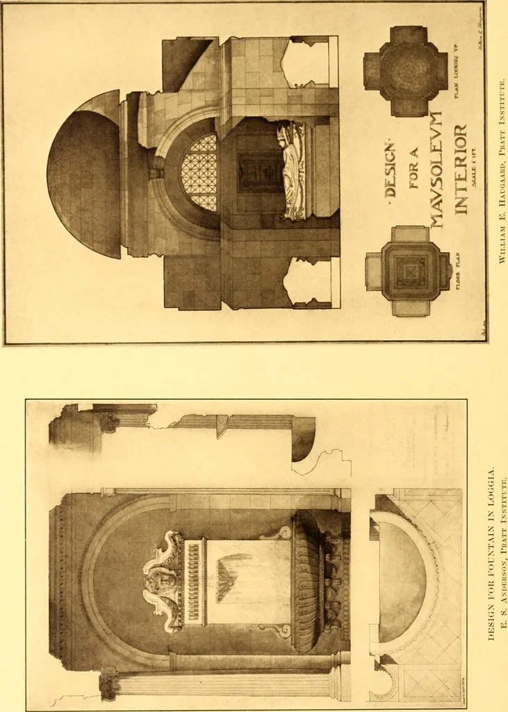 An illustration from Year book of the Brooklyn Chapter of the American Institute of Architects, 1908, leaf 139