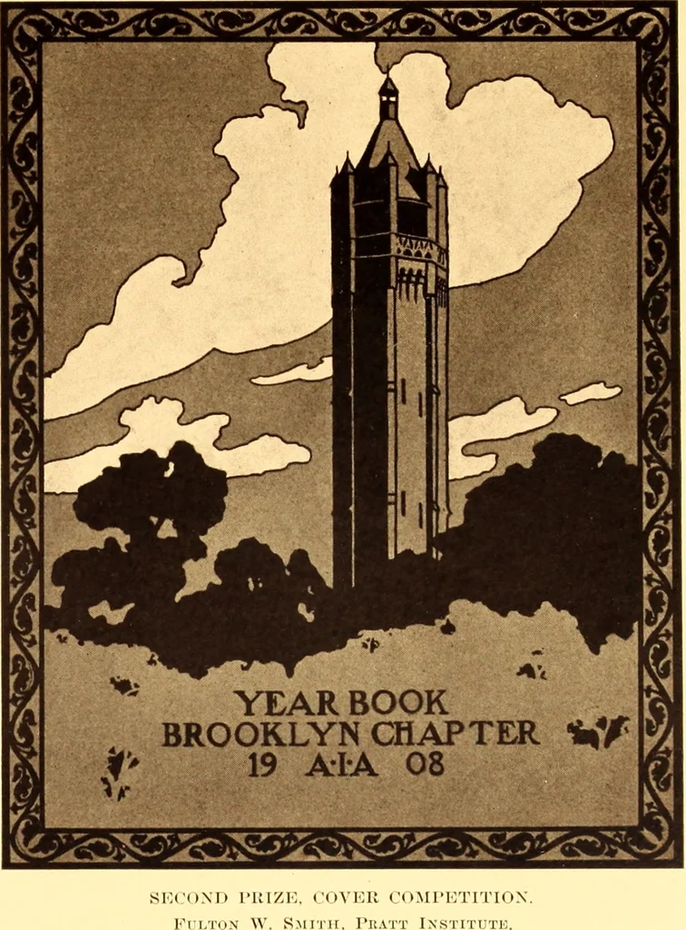 An illustration from Year book of the Brooklyn Chapter of the American Institute of Architects, 1908, leaf 140