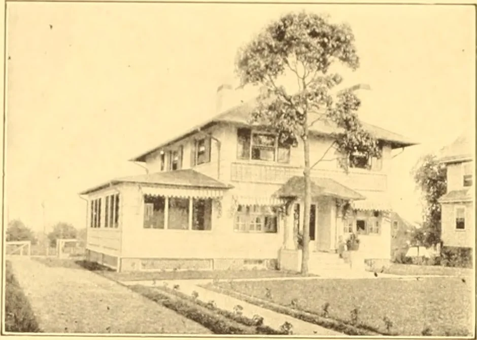 An illustration from Year book of the Brooklyn Chapter of the American Institute of Architects, 1908, leaf 147