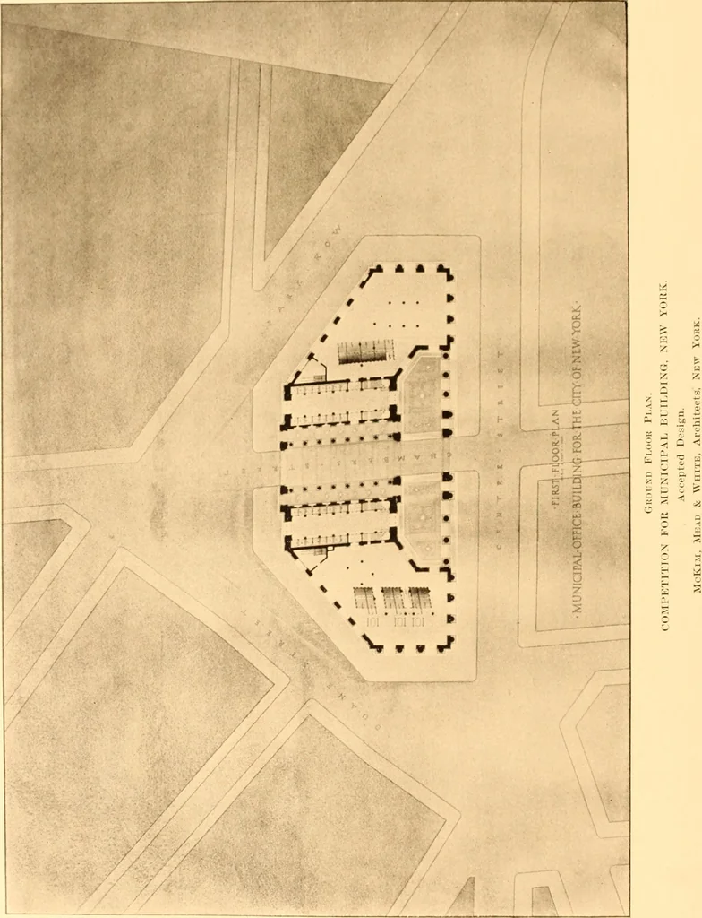 An illustration from Year book of the Brooklyn Chapter of the American Institute of Architects, 1908, leaf 37