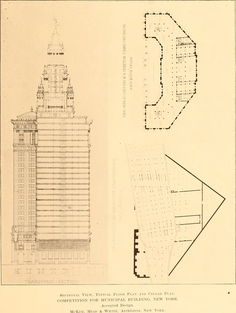 An illustration from Year book of the Brooklyn Chapter of the American Institute of Architects, 1908, leaf 38