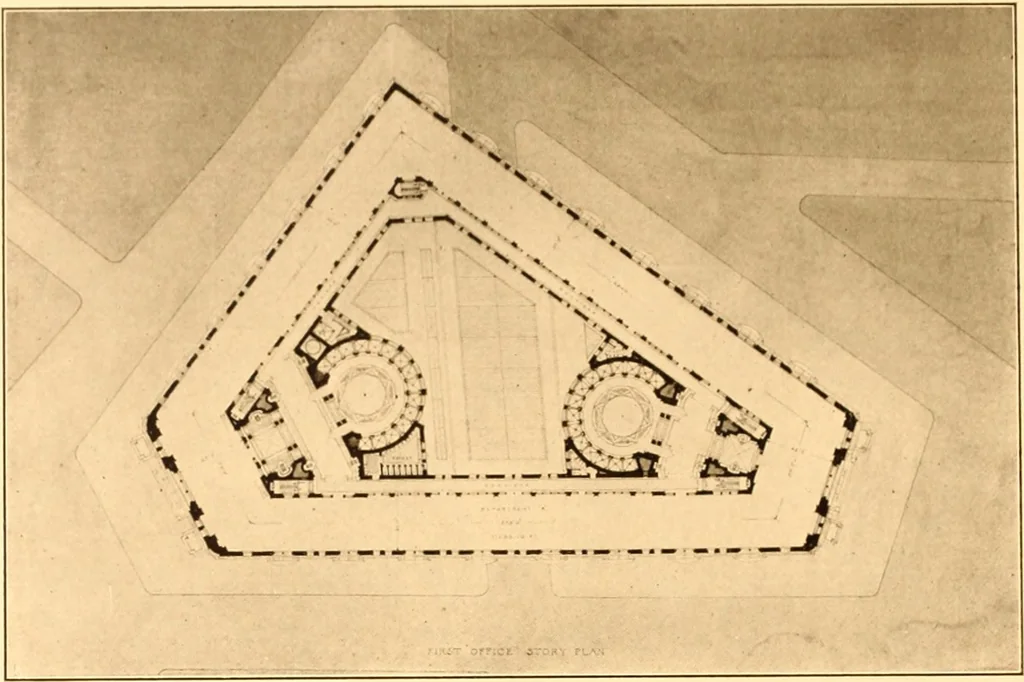 An illustration from Year book of the Brooklyn Chapter of the American Institute of Architects, 1908, leaf 47