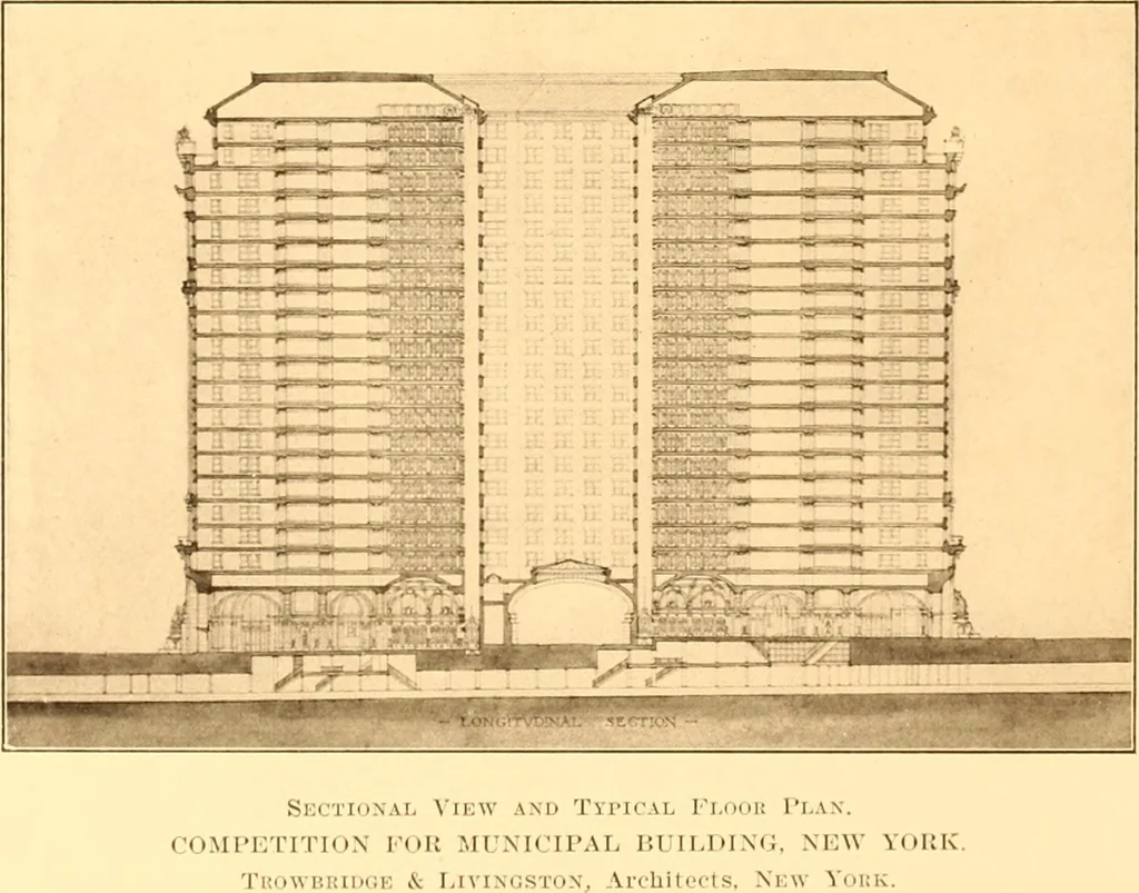 An illustration from Year book of the Brooklyn Chapter of the American Institute of Architects, 1908, leaf 47