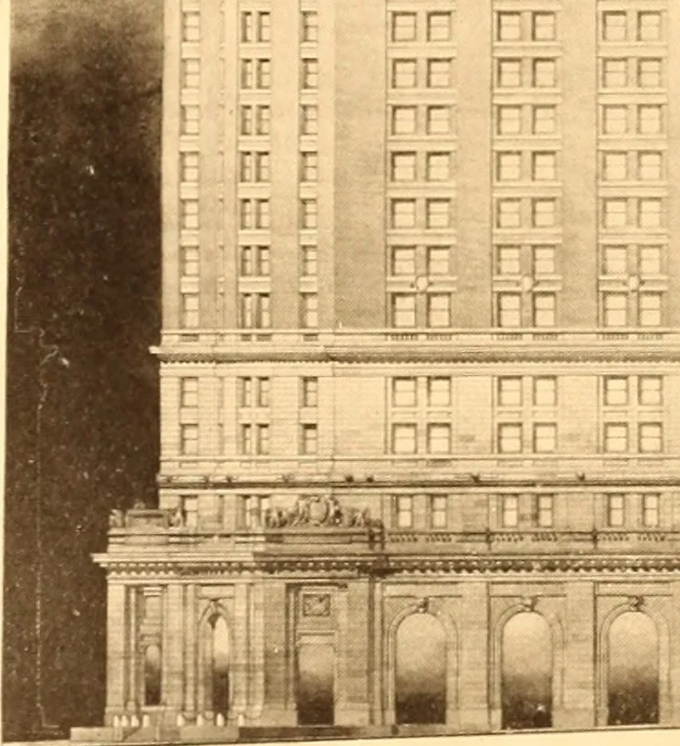 An illustration from Year book of the Brooklyn Chapter of the American Institute of Architects, 1908, leaf 49