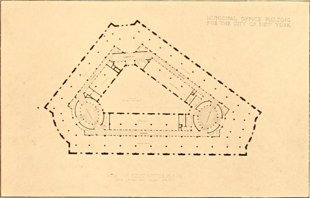 An illustration from Year book of the Brooklyn Chapter of the American Institute of Architects, 1908, leaf 50