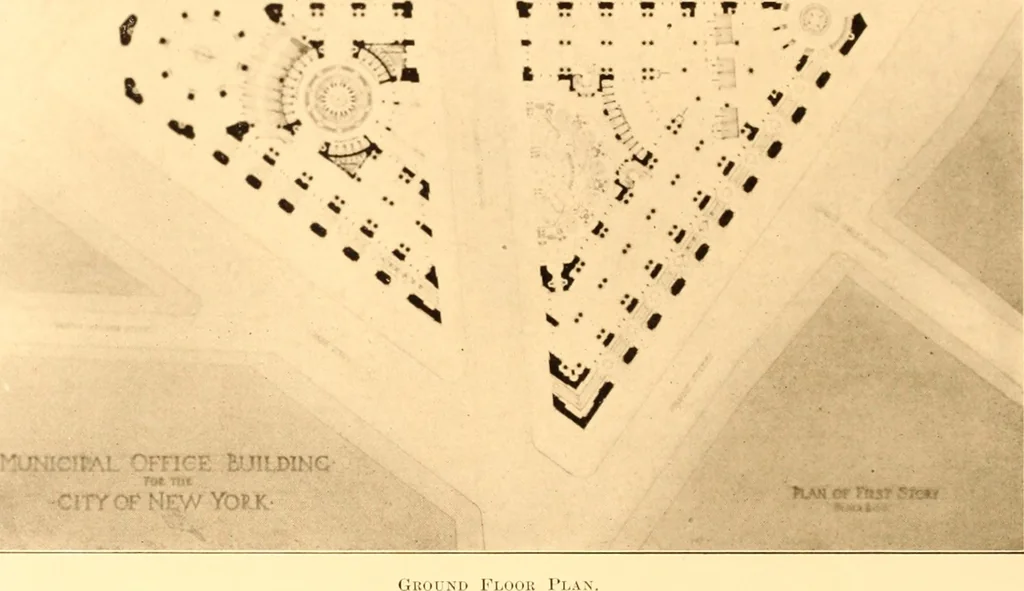 An illustration from Year book of the Brooklyn Chapter of the American Institute of Architects, 1908, leaf 53