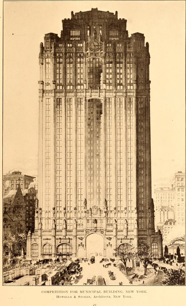 An illustration from Year book of the Brooklyn Chapter of the American Institute of Architects, 1908, leaf 56