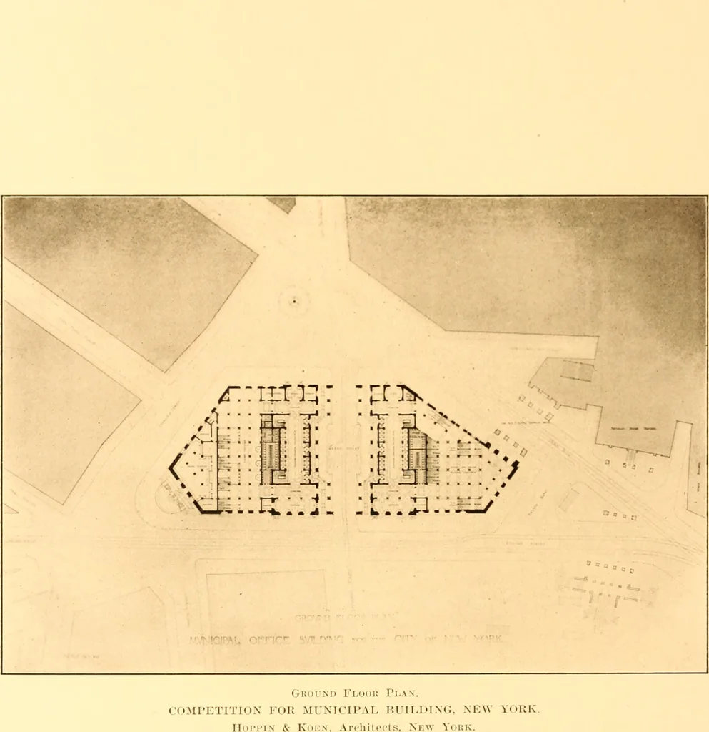 An illustration from Year book of the Brooklyn Chapter of the American Institute of Architects, 1908, leaf 65