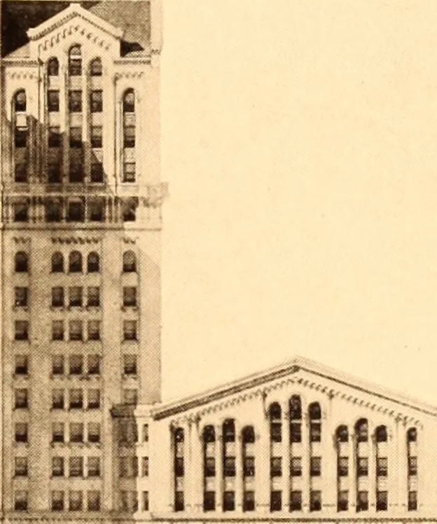An illustration from Year book of the Brooklyn Chapter of the American Institute of Architects, 1908, leaf 68