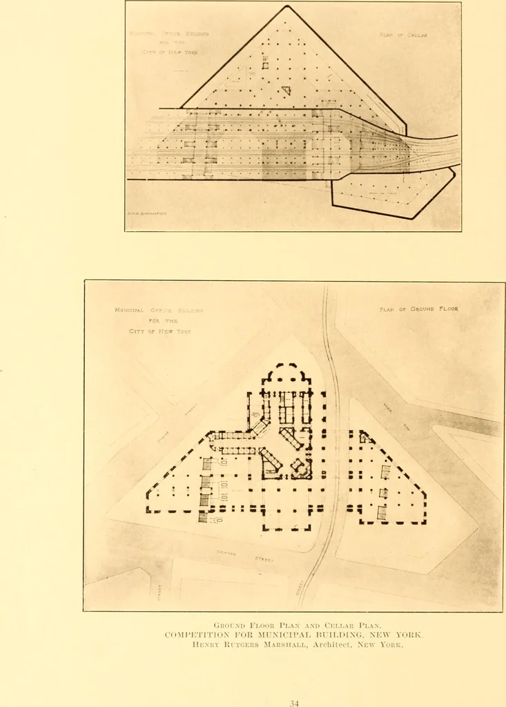 An illustration from Year book of the Brooklyn Chapter of the American Institute of Architects, 1908, leaf 69