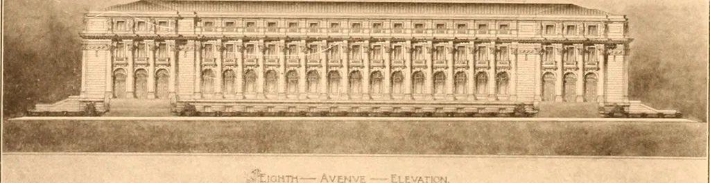 An illustration from Year book of the Brooklyn Chapter of the American Institute of Architects, 1908, leaf 81