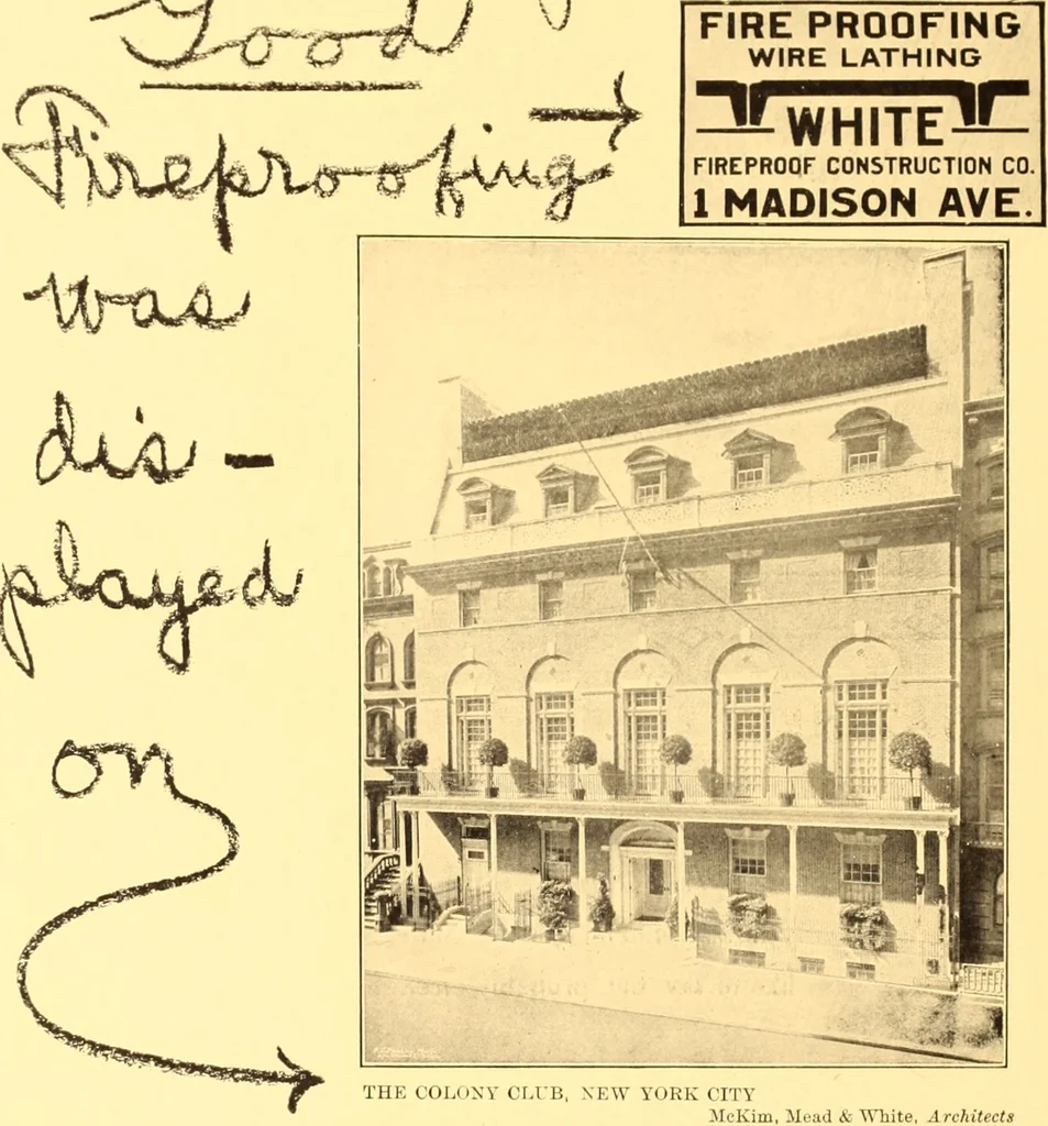 An illustration from Year book of the Brooklyn Chapter of the American Institute of Architects, 1908, leaf 9