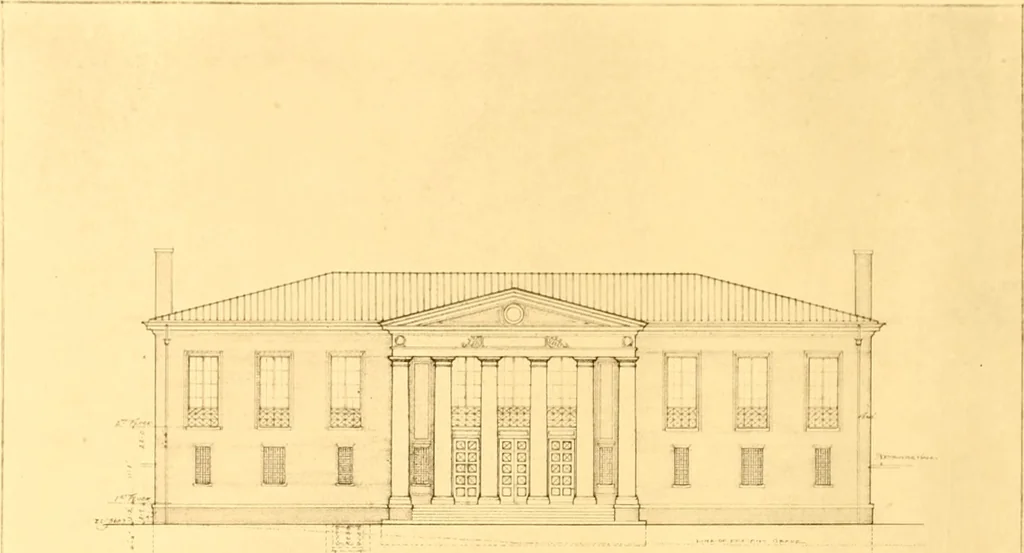 An illustration from Year book of the Brooklyn Chapter of the American Institute of Architects, 1908, leaf 99