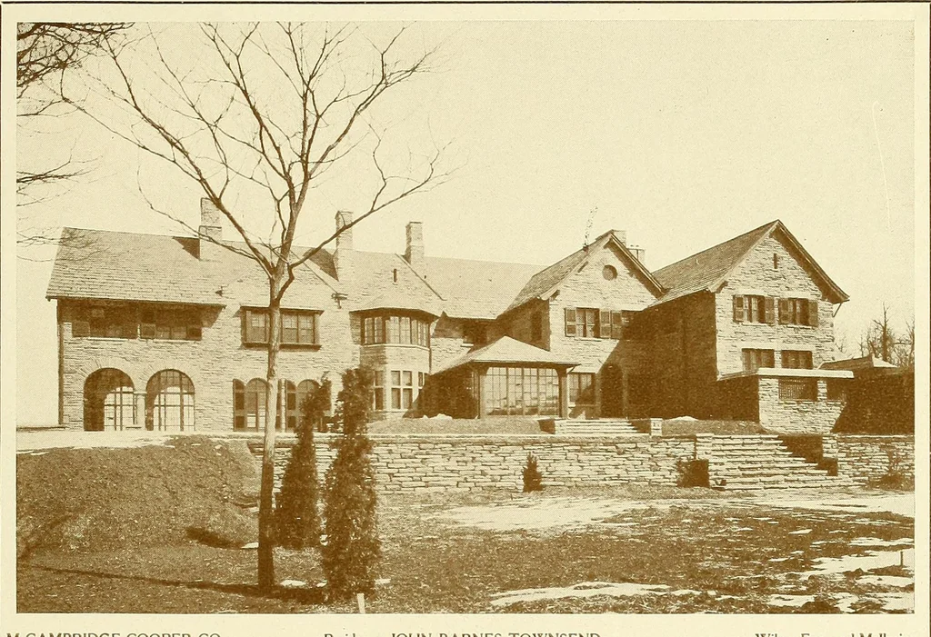 An illustration from Year book of the twenty first annual architectural exhibition held by the Philadelphia Chapter of the American Institute of Architects and the T Square Club, 1915, leaf 189