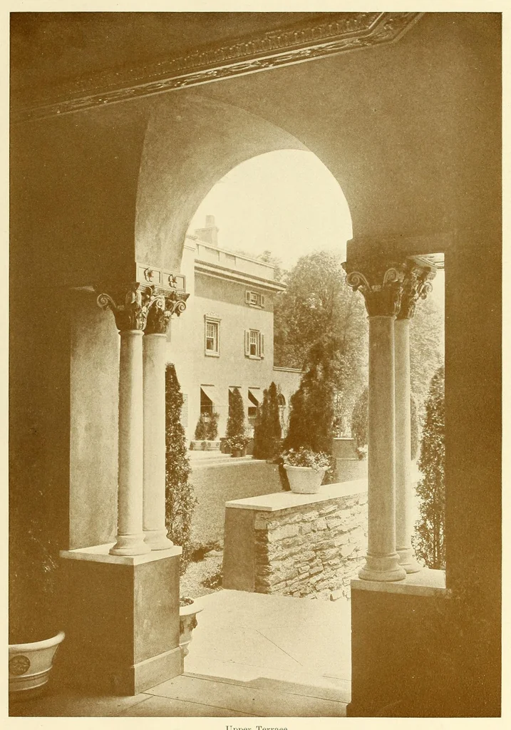 An illustration from Year book of the twenty first annual architectural exhibition held by the Philadelphia Chapter of the American Institute of Architects and the T Square Club, 1915, leaf 91