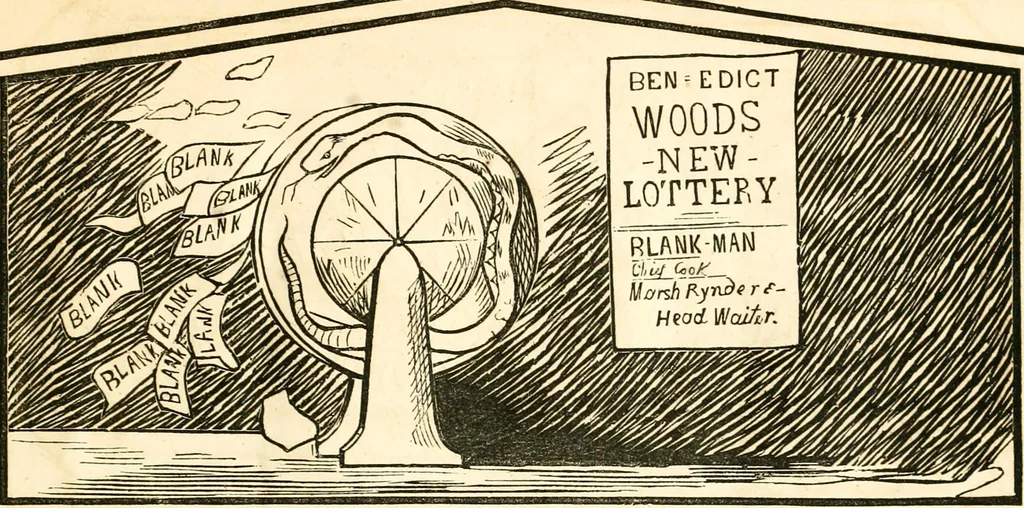 An illustration from Ye book of Copperheads, 1863, leaf 16
