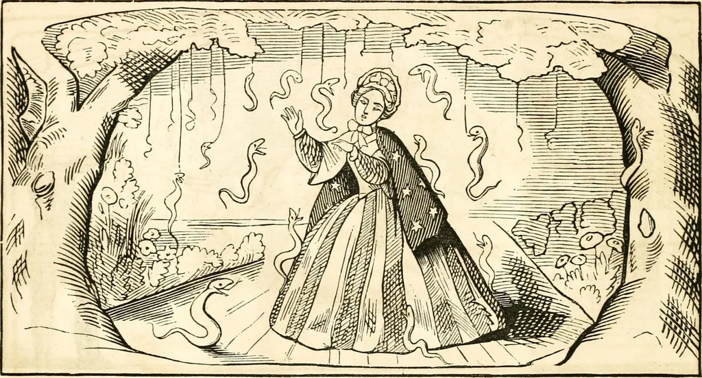 An illustration from Ye book of Copperheads, 1863, leaf 21
