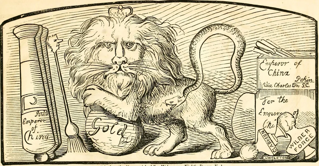 An illustration from Ye book of Copperheads, 1863, leaf 24