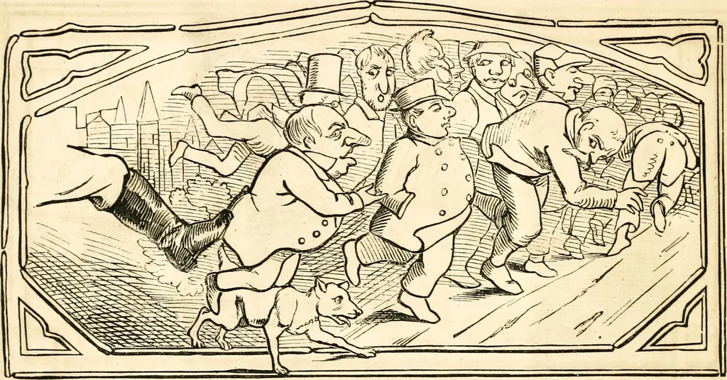 An illustration from Ye book of Copperheads, 1863, leaf 27