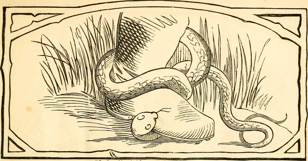 An illustration from Ye book of Copperheads, 1863, leaf 8
