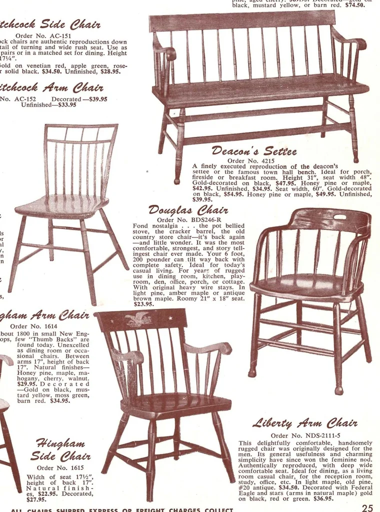 An illustration from Yield House Furniture 1960, 1960, leaf 24