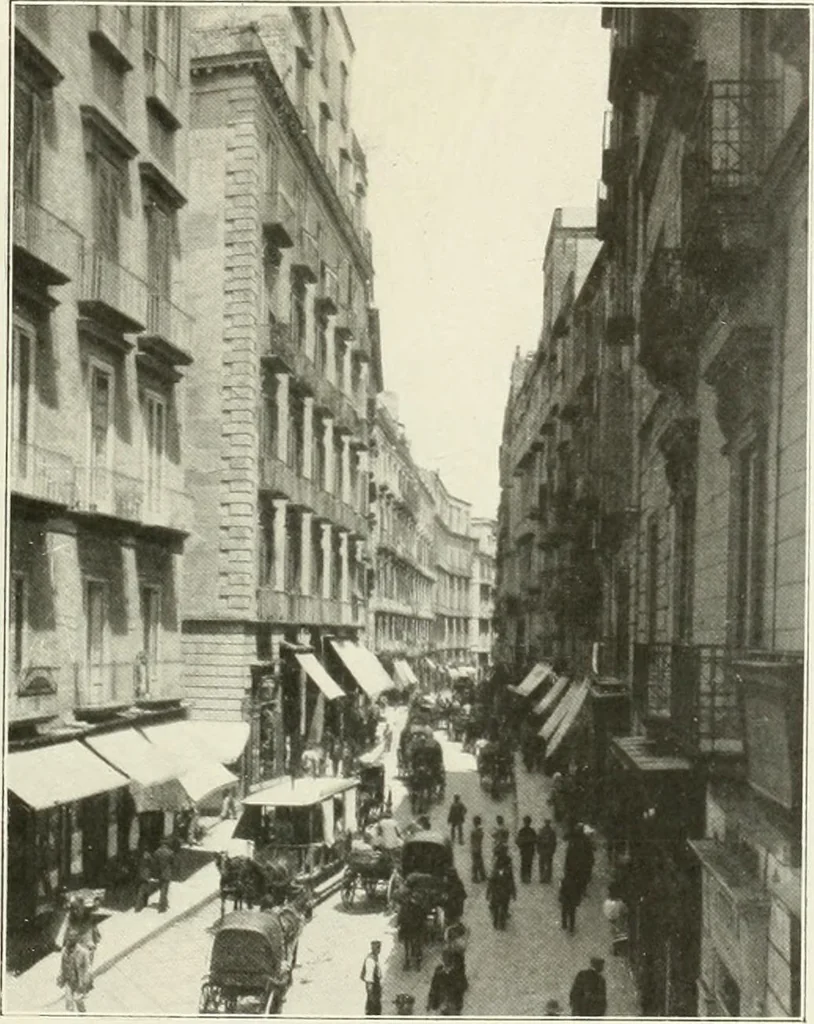 An illustration from Naples et son golfe, 1911, leaf 110